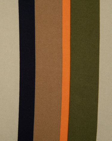 Kids' Green & Navy Stripe Print
